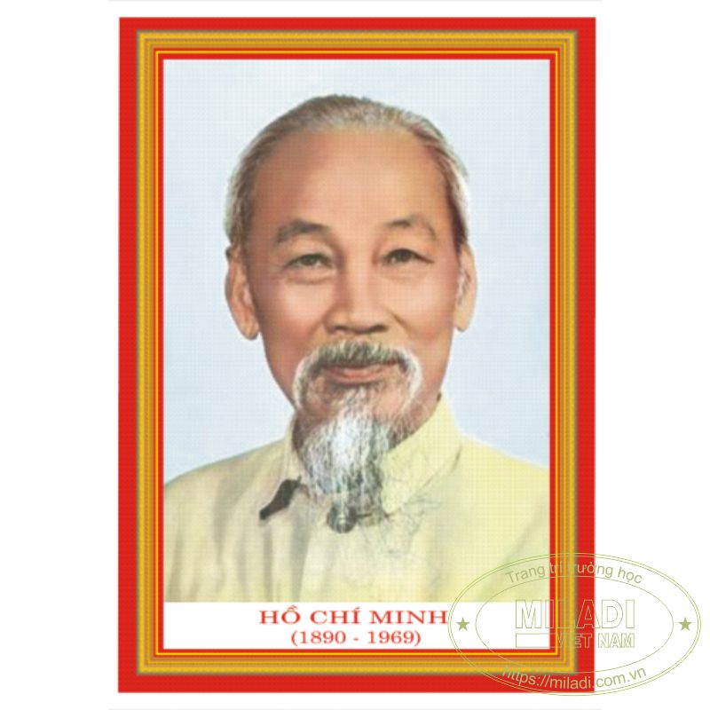 Khung ảnh Bác Hồ