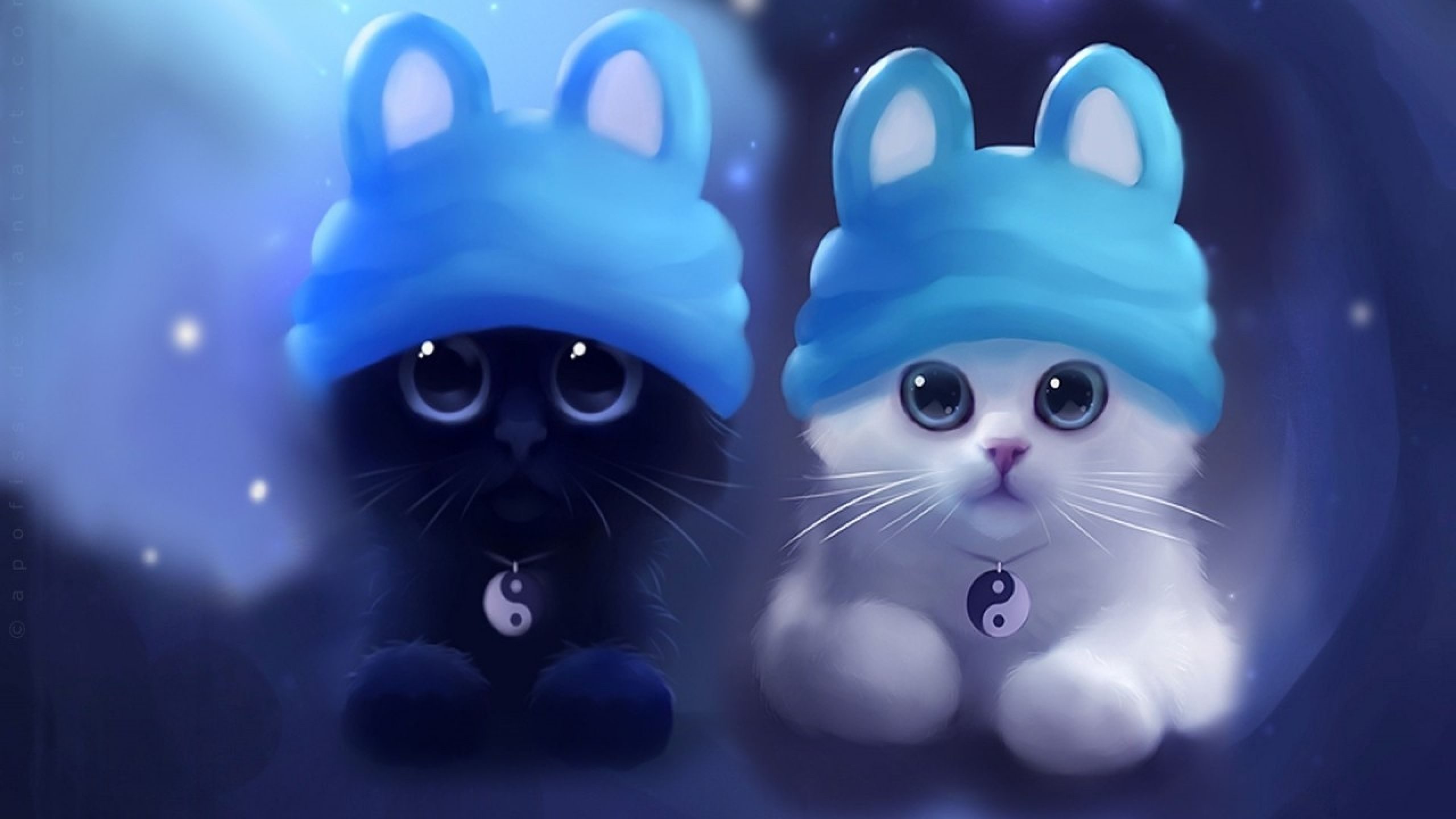 3840x2160 Resolution White Black Cute Kittens 4K Wallpaper ...