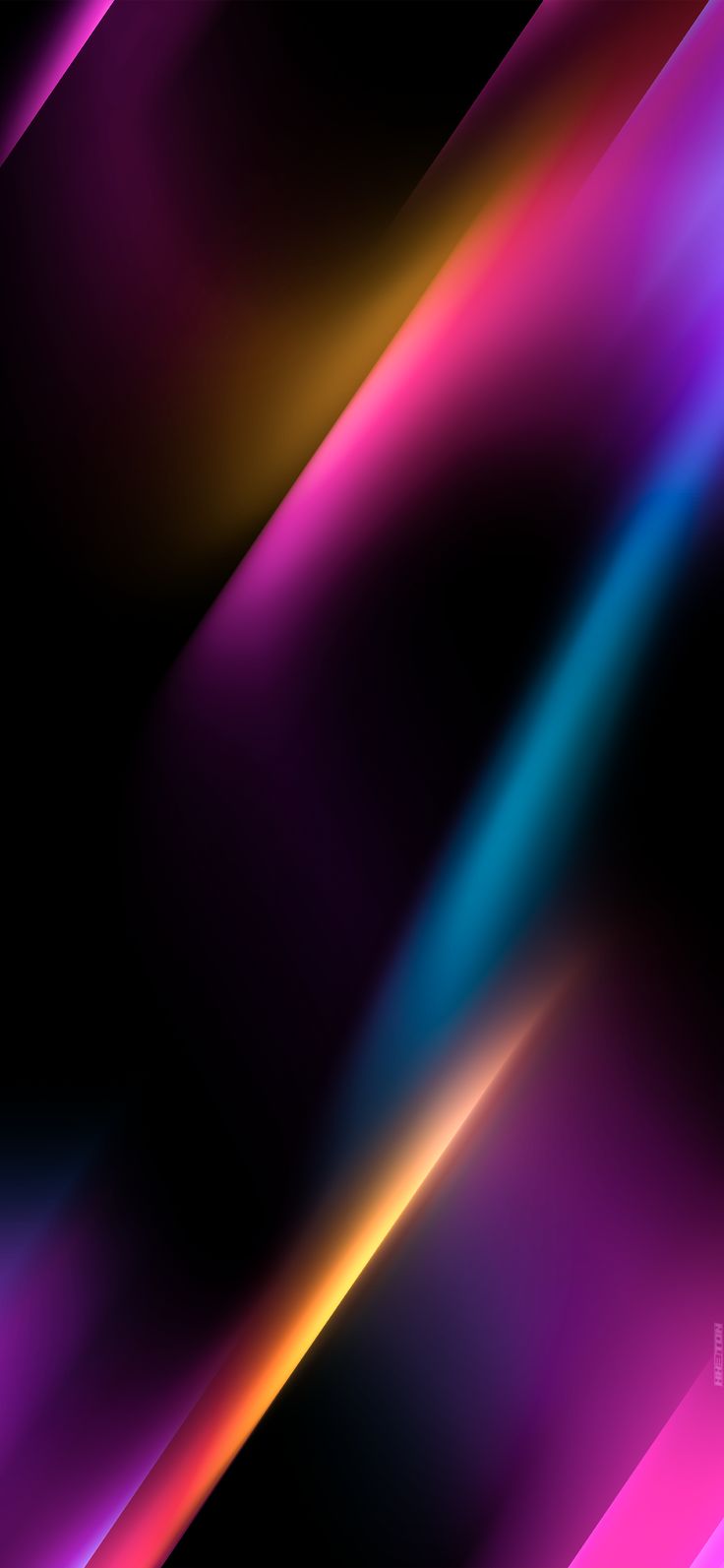 iOS 16 – Dark gradient streak