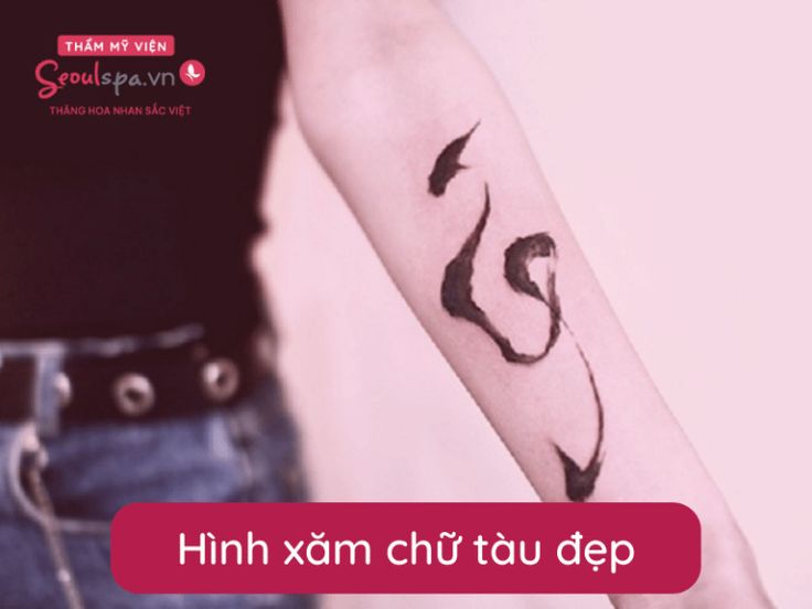 Các mẫu hình xăm chữ Tàu đẹp và ý nghĩa nhất