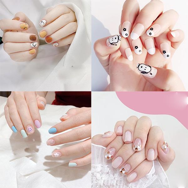 Những mẫu nail nhẹ nhàng đi học đẹp đơn giản cuốn hút nhất hiện nay