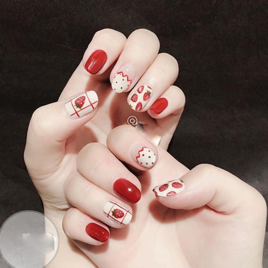 30 mẫu nail đẹp xinh cho móng tay nữ thêm đáng yêu hot nhất 2024 - xuongnailhongliem