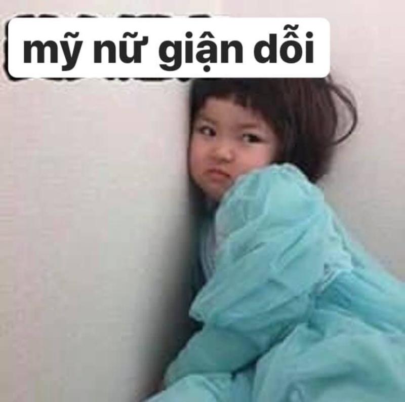 FULL 101 meme giận dỗi cute dễ thương, giận người yêu