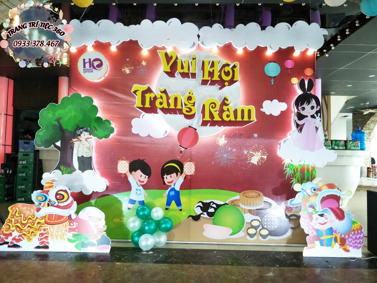 Trang trí Trung Thu và tổ chức sự kiện Tết Trung Thu giá rẻ, tốt nhất HCM.